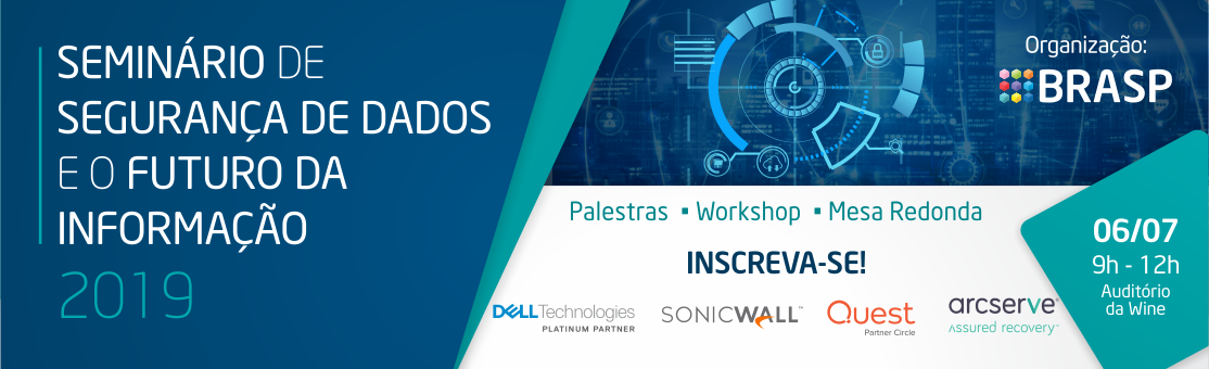 1º SEMINÁRIO DE SEGURANÇA DE DADOS E O FUTURO DA INFORMAÇÃO